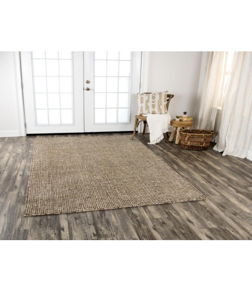 Rugs Town Storm Brown ST1004 2 ft. 6 in. X 8 ft. Rectangle Rug
