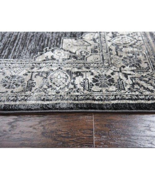 Rugs Town Swagger Grey Rug SW1007 3 ft. 3 in. X 5 ft. 3 in. Rectangle - Rugs Town Rugs Town Swagger Grey SW1007 3 ft. 3 in. X 5 ft. 3 in. Rectangle Rug
