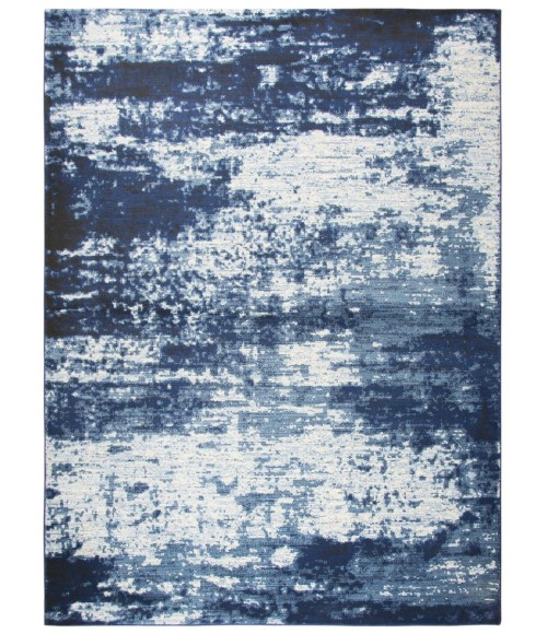 Rugs Town Swagger Blue/ Ivory SW1016 3 ft. 3 in. X 5 ft. 3 in. Rectangle Rug