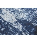 Rugs Town Swagger Blue/ Ivory SW1016 2 ft. 3 in. X 7 ft. 7 in. Rectangle Rug