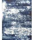 Rugs Town Swagger Blue/ Ivory SW1016 2 ft. 3 in. X 7 ft. 7 in. Rectangle Rug