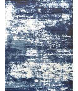 Rugs Town Swagger Blue/ Ivory SW1016 2 ft. 3 in. X 7 ft. 7 in. Rectangle Rug