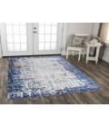Rugs Town Tapestry Navy Rug TPR100 2 ft. 6 in. X 7 ft. 3 in. Rectangle - Rugs Town Rugs Town Tapestry Navy TPR100 2 ft. 6 in. X 7 ft. 3 in. Rectangle Rug