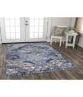 Rugs Town Tapestry Dark Blue Rug TPR105 2 ft. 6 in. X 7 ft. 3 in. Rectangle - Rugs Town Rugs Town Tapestry Dark Blue TPR105 2 ft. 6 in. X 7 ft. 3 in. Rectangle Rug