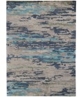 Abstract Area Rug Amer Abstract Glencoe Sand Hand-tufted Wool Blend Area Rug 2'x3'