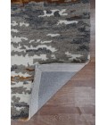 Amer Abstract Glencoe Orange Hand-tufted Wool Blend Area Rug 4'x6'