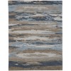 Amer Abstract ABS-5 Gunter Tan/Gray Area Rug 5 ft. X 8 ft. Rectangle