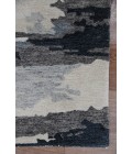 Amer Abstract Gunter Dark Gray Hand-tufted Wool Blend Area Rug 8'x10'