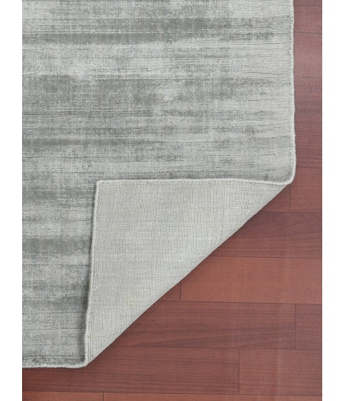 Amer Affinity Londyn Silver Hand-Woven Viscose Area Rug 5' x 8'