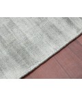 Amer Affinity Londyn Silver Hand-Woven Viscose Area Rug 2' x 3'