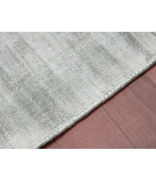 Amer Affinity Londyn Silver Hand-Woven Viscose Area Rug 9' x 12'