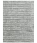 Amer Affinity Londyn Silver Hand-Woven Viscose Area Rug 2' x 3'