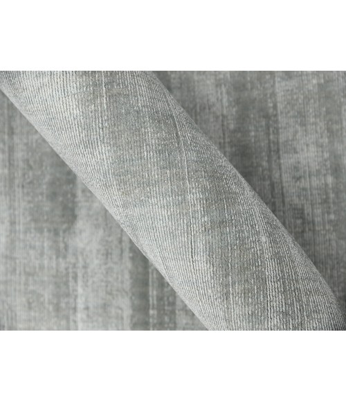 Amer Affinity Londyn Silver Hand-Woven Viscose Area Rug 2' x 3'