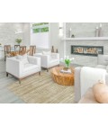 Amer Affinity Londyn Sand Hand-Woven Viscose Area Rug 5' x 8'