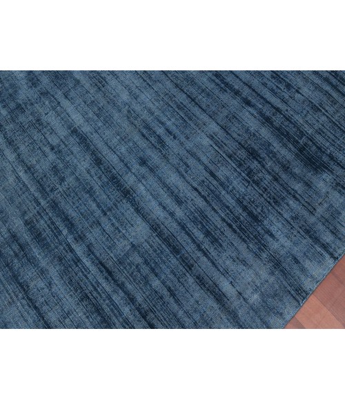 Amer Affinity Londyn Blue Sapphire Hand-Woven Viscose Area Rug 2' x 3'