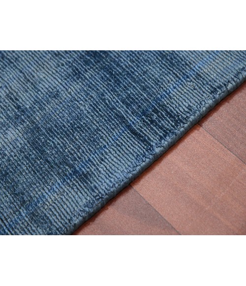 Amer Affinity Londyn Blue Sapphire Hand-Woven Viscose Area Rug 2' x 3'