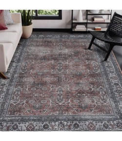 Amer ALASKA Terra/Gray ALA-4 9 ft. 2 in. X 11 ft. 9 in. Rectangle Rug