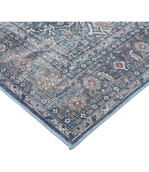 Amer ALASKA Blue/Green ALA-5 2 ft. X 3 ft. Rectangle Rug