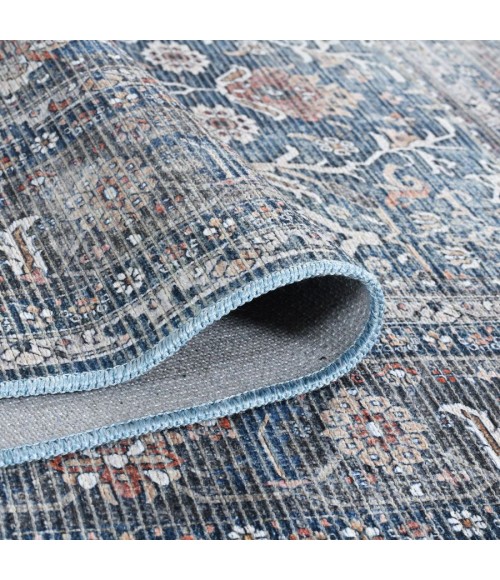 Amer ALASKA Blue/Green ALA-5 2 ft. X 3 ft. Rectangle Rug