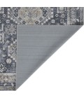 Amer ALASKA Gray/Musterd ALA-9 7 ft. 10 in. X 9 ft. 9 in. Rectangle Rug