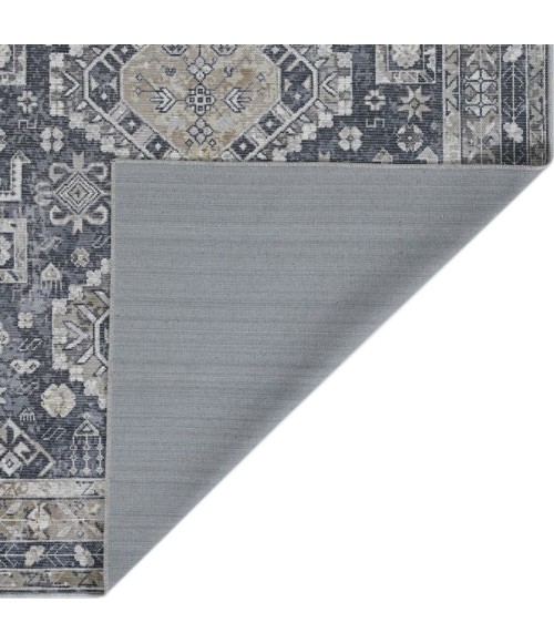 Amer ALASKA Gray/Musterd ALA-9 7 ft. 10 in. X 9 ft. 9 in. Rectangle Rug