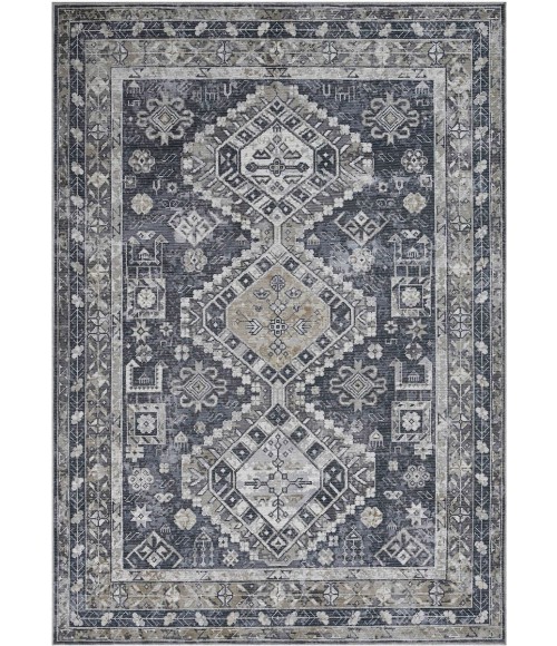 Amer ALASKA Gray/Musterd ALA-9 7 ft. 10 in. X 9 ft. 9 in. Rectangle Rug