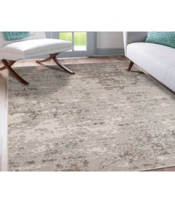 Amer Alpine Amira Gray Abstract Area Rug 7'10" x 10'2"