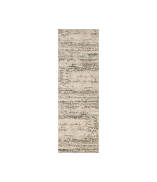 Alpine Grace Ivory Striped Area Rug