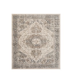 Amer Alpine Hashlei Light Beige Medallion Rug 7'10" x 10'2"