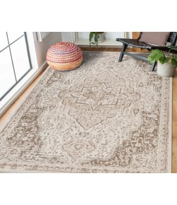 Amer Alpine Imara Light Cream Medallion Rug 9'2" x 12'2"