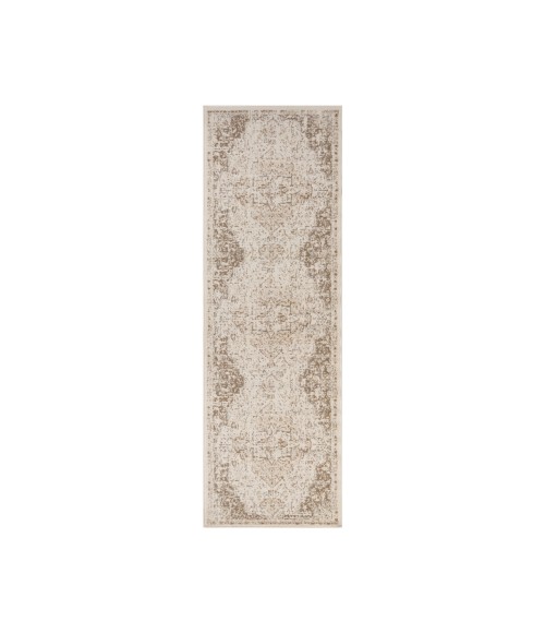 Alpine Imara Light Cream Medallion Area Rug