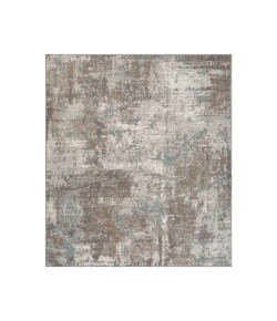 Amer Alpine Bella Light Brown Abstract Area Rug 6'7" x 9'