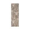 Amer Alpine Bella Light Brown Abstract Runner Rug 2'7" x 10'