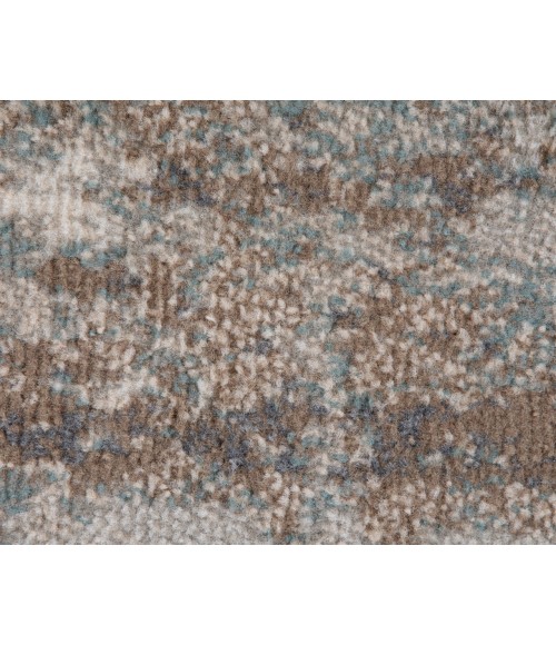 Alpine Bella Light Brown Abstract Area Rug