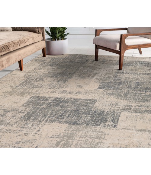 Alpine Cel Light Blue Abstract Area Rug