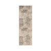 Amer Alpine Cel Light Blue Abstract Runner Rug 2'7" x 10'