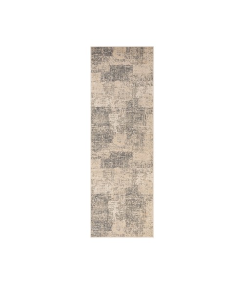 Alpine Cel Light Blue Abstract Area Rug