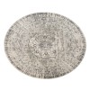 Amer Alpine Dale Medium Gray Medallion Round Rug 7'10" x 7'10"