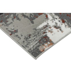 Amer Alpine Ehra Rust Abstract Runner Rug 2'7" x 10'