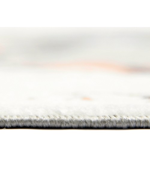 Alpine Ehra Rust Abstract Area Rug