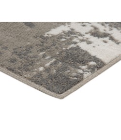 Amer Alpine Ehra Ivory Abstract Round Rug 7'10" x 7'10"