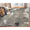 Amer Alpine Ehra Ivory Abstract Runner Rug 2'7" x 10'