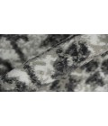 Alpine Fany Dark Gray Bordered Area Rug