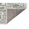 Amer Alpine Fany Light Gray Bordered Runner Rug 2'7" x 10'