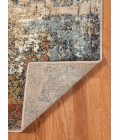 Amer Allure Clovis Orange Abstract Area Rug 7'9"x9'9"