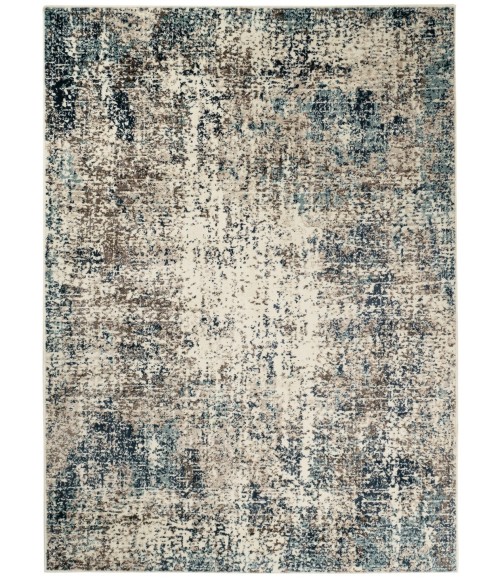 Amer Allure Benson Blue Abstract Area Rug 2'x3'