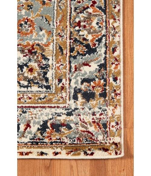 Amer Allure Lanette Ivory Medallion Area Rug 7'9"x9'9"