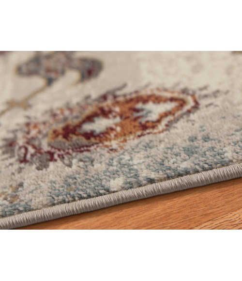 Amer Allure Elina Beige Oriental Area Rug 7'9"x9'9"