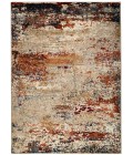 Amer Allure Bastia Orange Abstract Area Rug 5'1"x7'6"