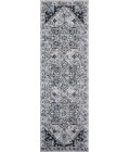 Amer Alexandria Chaves Gray Medallion Runner Rug 2'x6'